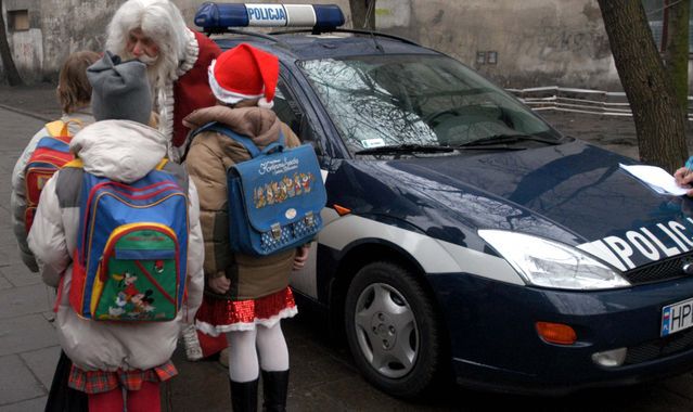 Niecodzienna, mikołajkowa akcja łódzkiej policji