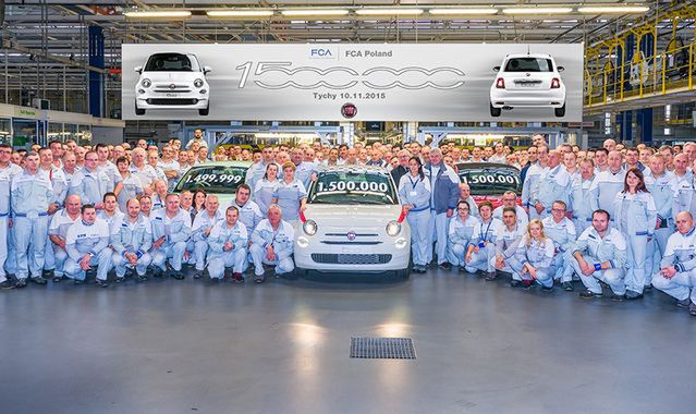 1,5 mln Fiatów 500 z tyskiej fabryki