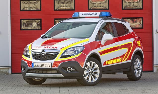 Opel Mokka jako auto dla służb ratowniczych