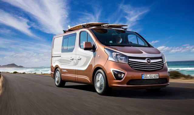 Opel Vivaro Surf Concept: do sportu i rekreacji