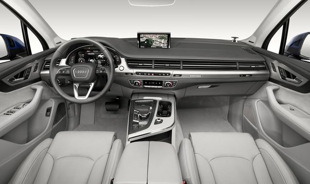 Audi Q7 wyróżnione za stylistykę wnętrza