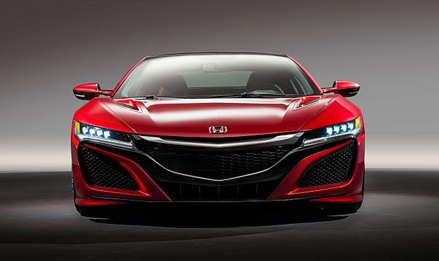 Honda NSX odtworzyła rysunek z Nazca