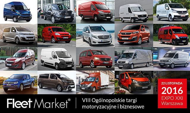 Samochody użytkowe na targach Fleet Market 2016