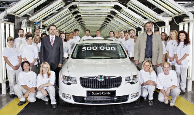 Skoda Superb: pół miliona wyprodukowanych aut