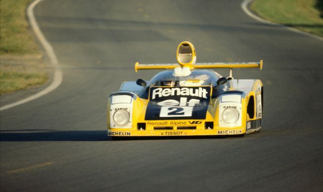 Flota Alpine - Renault na starcie Mans Classic