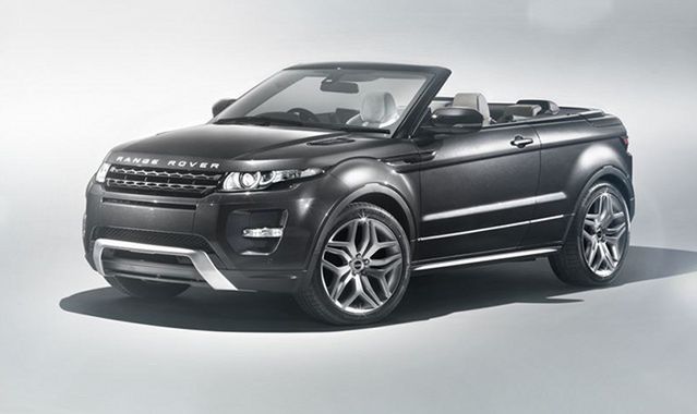 Range Rover Evoque jako kabriolet