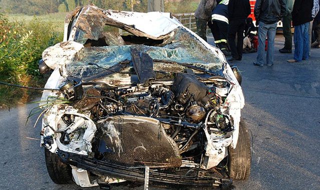 Policjant uciekł z miejsca wypadku