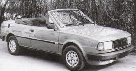 30 lat Skody Rapid kabriolet