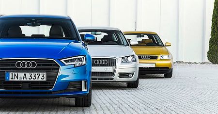Audi A3 obchodzi 20-ste urodziny