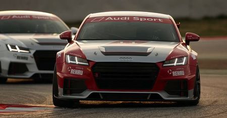 Polskie talenty testowały wyścigowe Audi TT