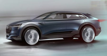 Audi e-tron quattro concept zadebiutuje we Franfurcie