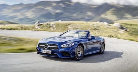 Mercedes-Benz SL po odświeżeniu