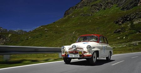 Auta historyczne na Bodensee Klassik