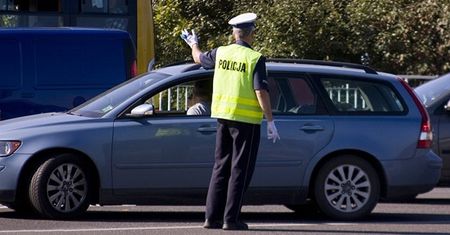 Policjanci markowali pracę
