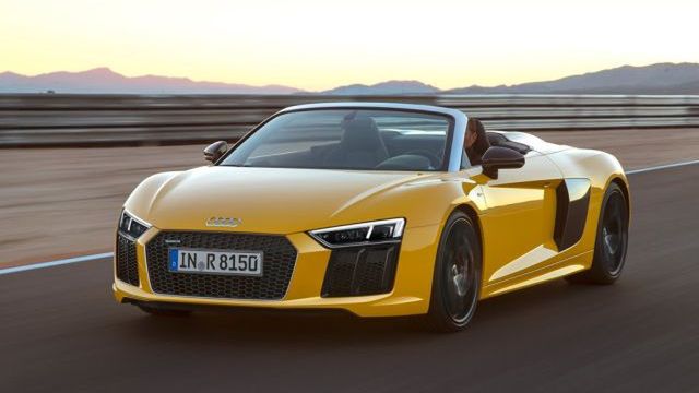 Podczas Salonu Samochodowego w Nowym Jorku zadebiutuje Audi R8 Spyder V10. Kabriolet rozpędzi się do "setki" w 3,6 s, zaś jego prędkość maksymalna to 318 km/h