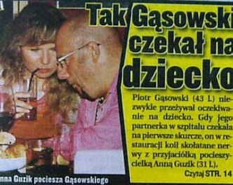 Gąsowski zapijał stres