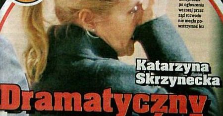 Skrzynecka już po rozwodzie