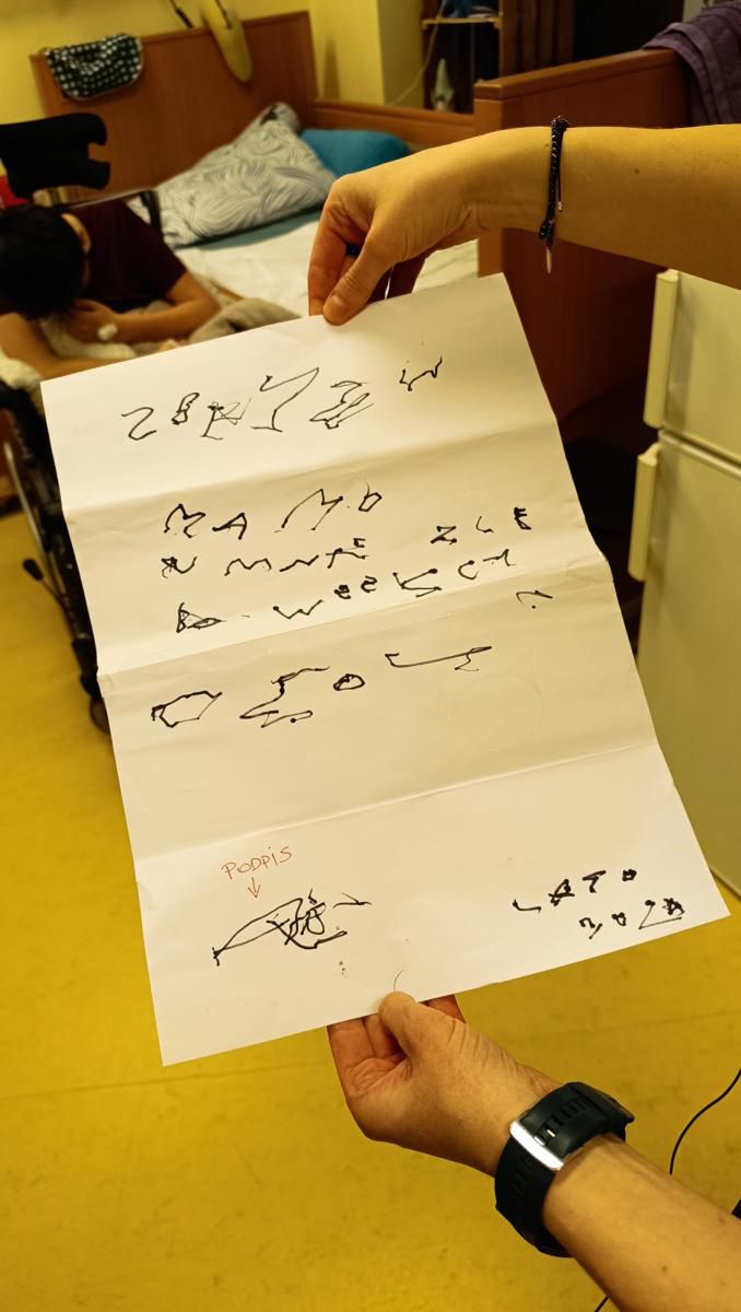 List Michała do mamy