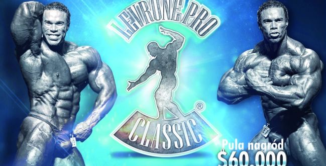 Shawn Ray prowadzącym galę Levrone Pro Classic