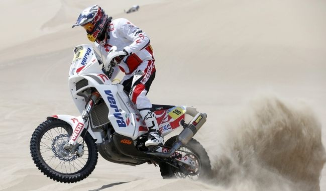 Rajd Dakar: Przygoński 11. wśród motocyklistów