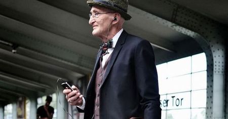 "Modny dziadek" podbija internet!