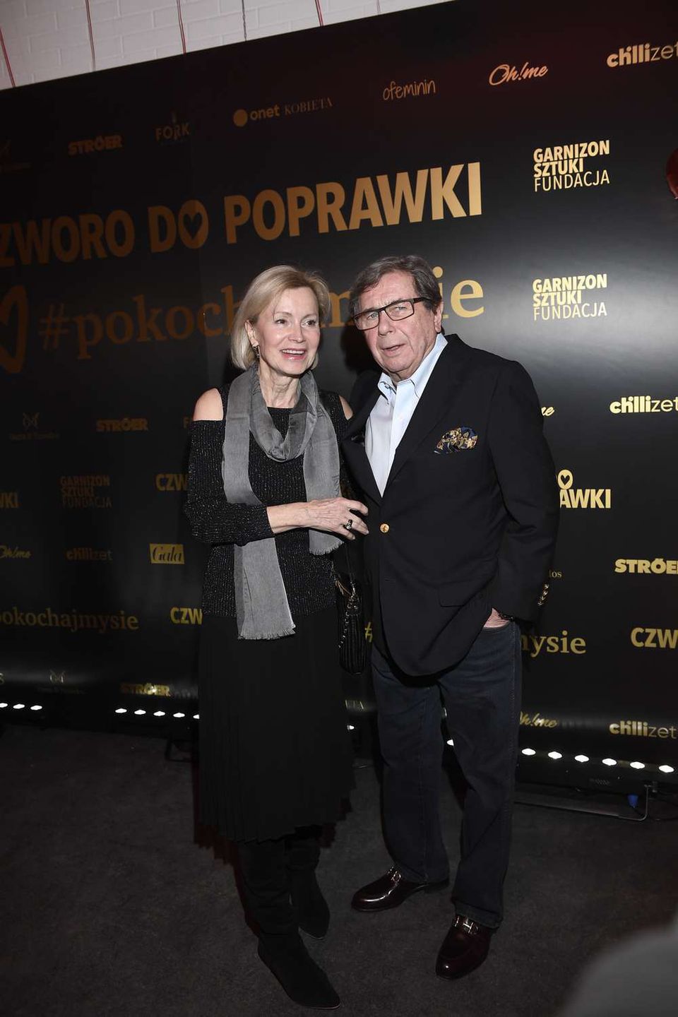 Elżbieta Gajos, Janusz Gajos  „Czworo do poprawki” - premiera w Teatrze Imka