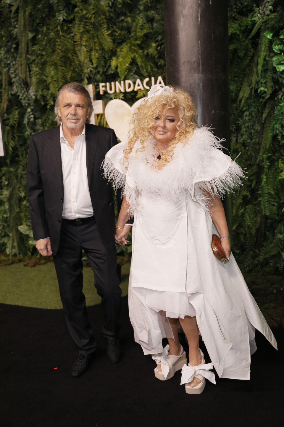 Magda Gessler, Waldemar Kozerwaski - Bal Fundacji TVN 2022