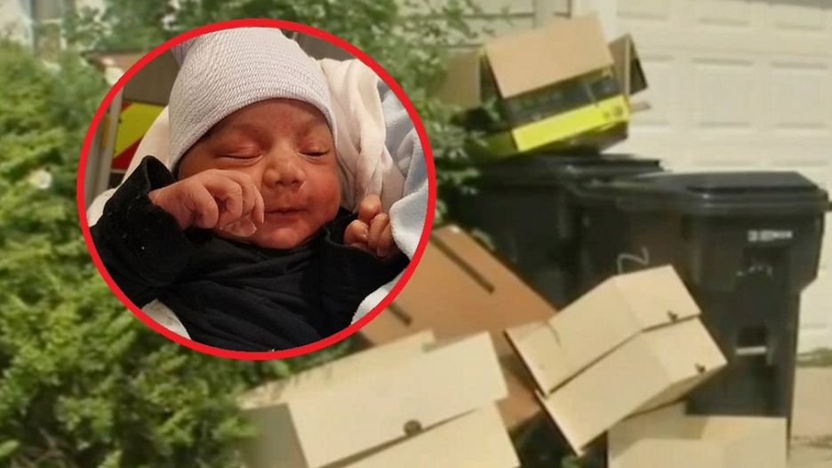 Chicago. Kobieta znałazła niemowlę na śmietniku, dziecko leżało w szufladzie