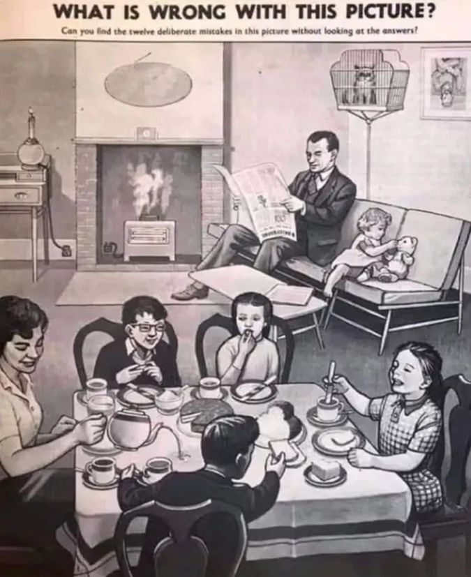 Zagadka z lat 50. nadal fascynuje. Czy znajdziesz wszystkie 12 elementów?