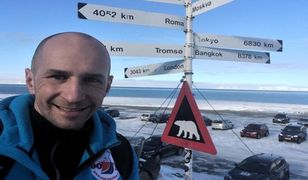 Gdyński biegacz nie pobiegł w polarnym maratonie. Winny pęknięty pas startowy