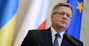 Bronisław Komorowski: wykorzystamy wszystkie sposoby, by realizowano ustalenia z Mińska