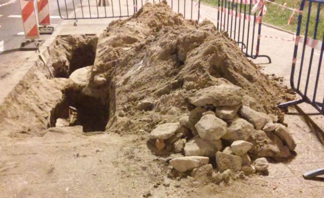 Na gdyńskim placu budowy znaleziono ludzkie szczątki