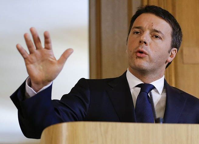 Premier Włoch Matteo Renzi: Władimir Putin powinien powrócić do stołu negocjacji