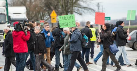 Będą kolejne blokady na "ósemce". Utrudnienia potrwają nawet tydzień