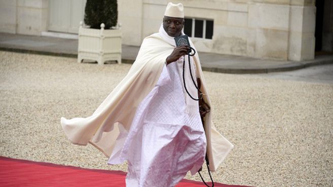 Yahya Jammeh, prezydent Gambii
