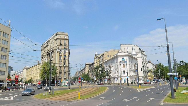 Pl. Unii Lubelskiej w Warszawie - jedna z proponowanych lokalizacji