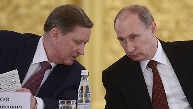 Siergiej Iwanow i Władimir Putin