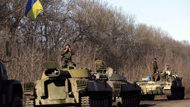 Ukraińskie jednostki opuszczają okolice miasta Debalcewe
