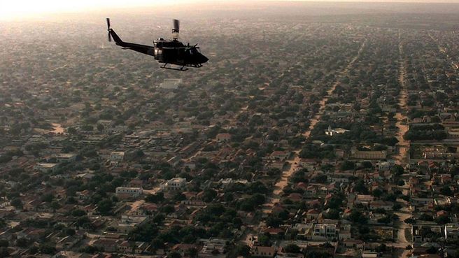 Śmigłowiec USA nad Mogadiszu