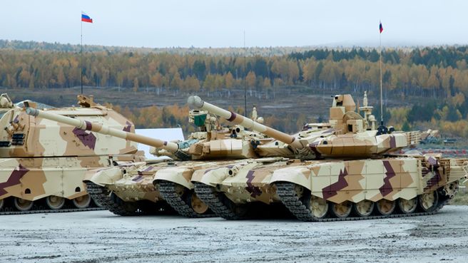 Rosyjskie czołgi T-90