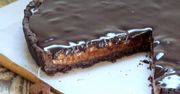 Tarta orzechowa "snickers"