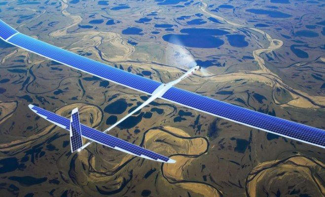 Solarne drony od Google'a dostarczą internet z nieba