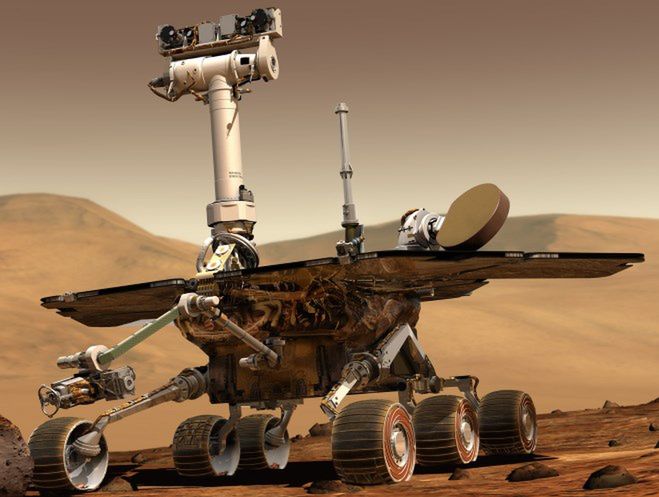 To już 12 urodziny łazika Opportunity na Marsie!