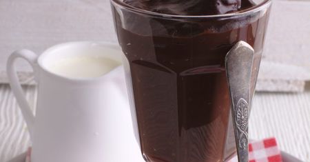 Budyń czekoladowo-miętowy