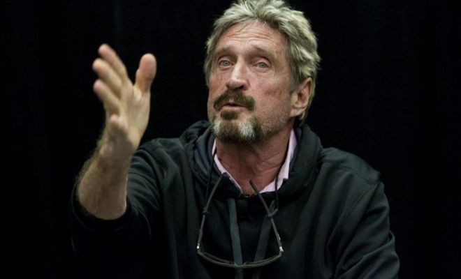 John McAfee będzie kandydował na prezydenta USA