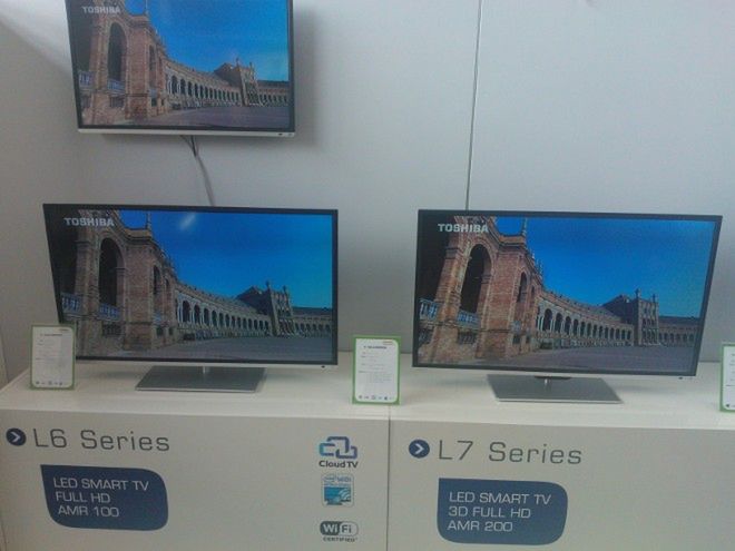 Toshiba prezentuje tanie oraz cienkie telewizory LED