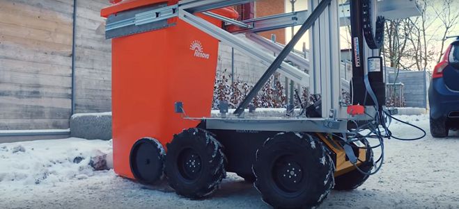 Volvo: robot, który sam wyrzuca śmieci
