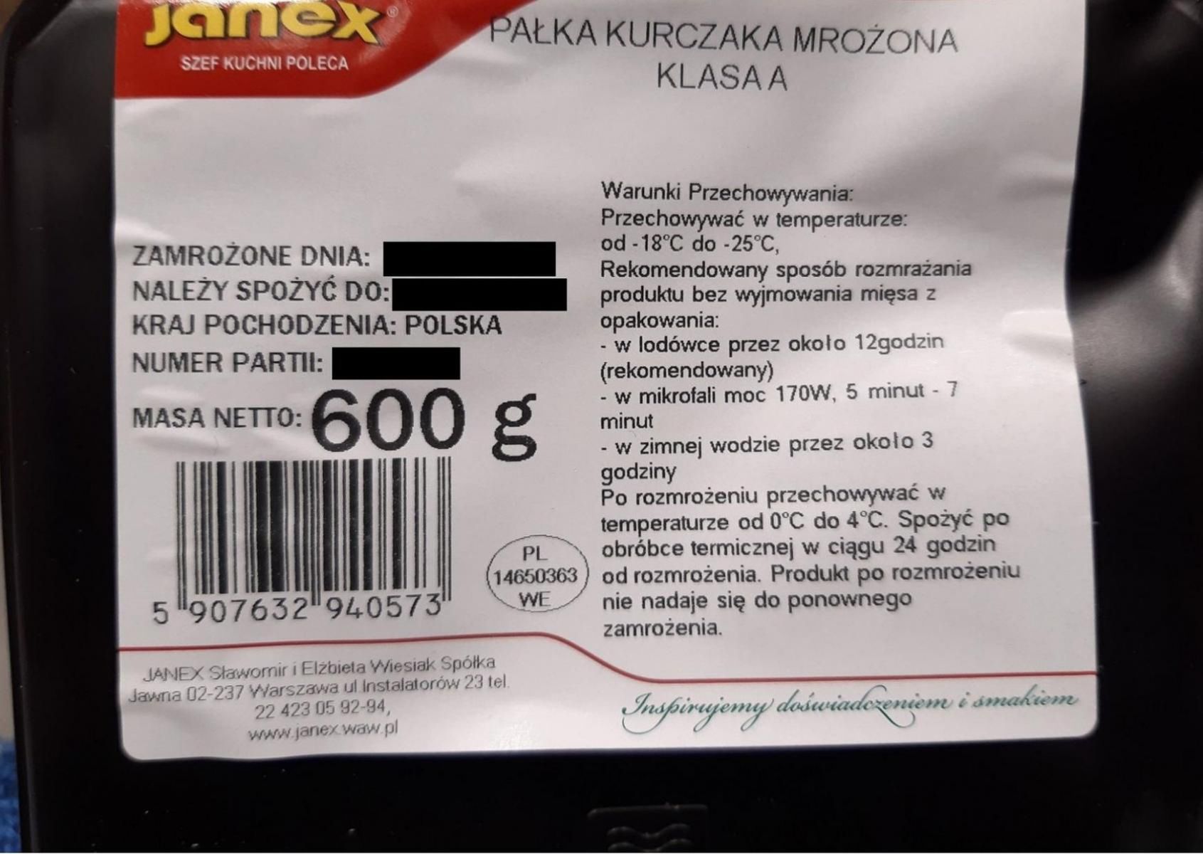 Kurczaki były dostęne w sklepach &quot;Żabka&quot;