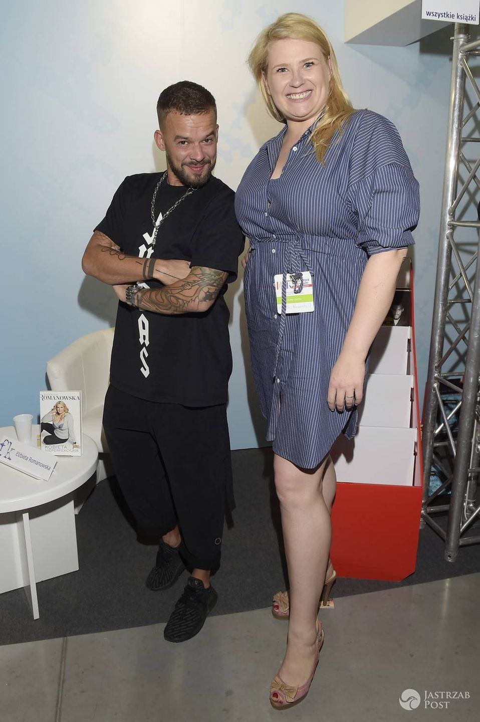 Michał Piróg i Elżbieta Romanowska - Warszawskie Targi Książki 2017