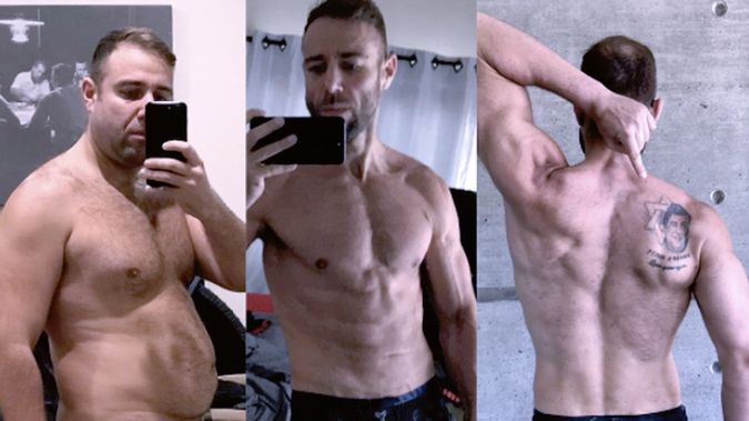 Założył się o pieniądze i schudł 35 kg